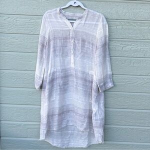 Raquel Allegra Hemp/Silk/Cotton Dress. Extra Small.